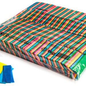 Confetti 55x17mm Multic.